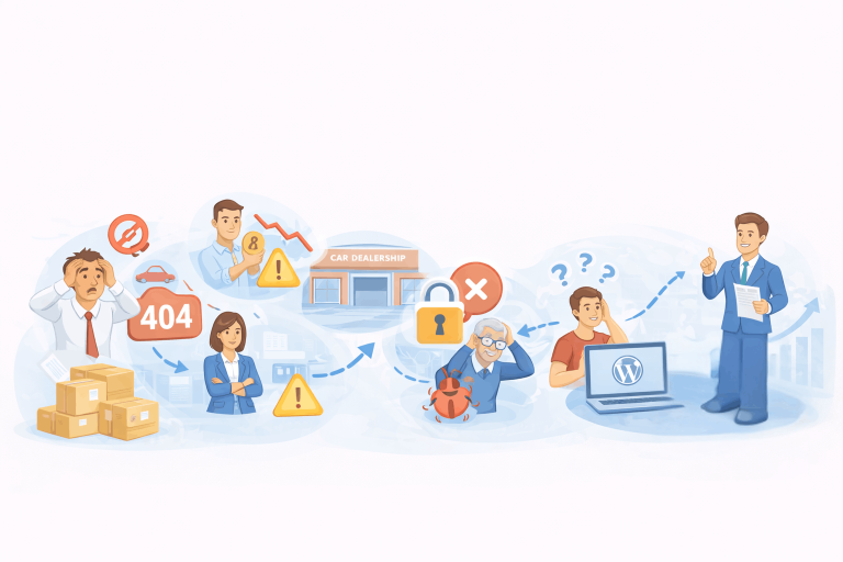 5 Critical Mistakes UK Car Dealers Make (And How a Professional Autotrader WordPress Integration Fixes Them)